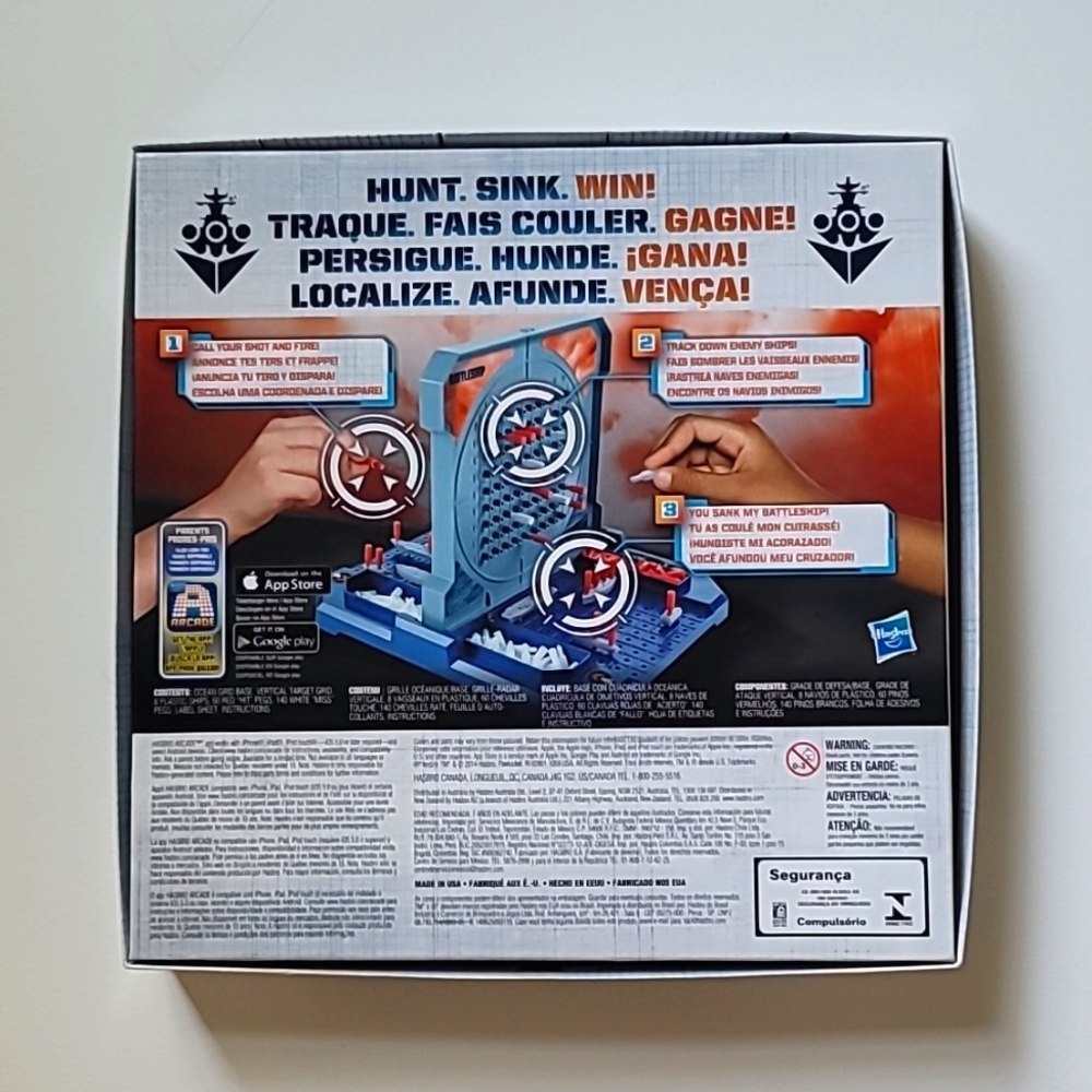 New Hasbro Gaming Battleship, Age 7+ - Picture 5 of 7